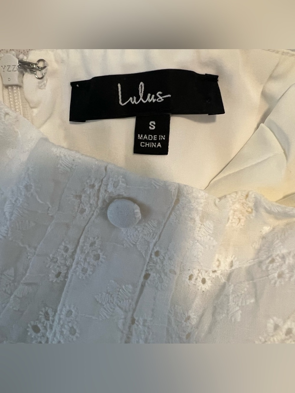 Profound Sweetness White Eyelet Bustier Mini
Dress - Picture 11 of 13